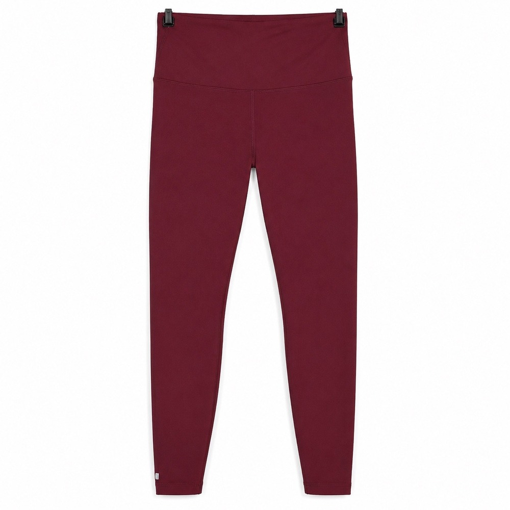 NOBULL Burgundy High Rise Leggings XS Compression Gym Workout‎